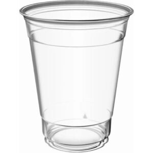12 oz. Clear PET Plastic Cold Cups, 92 mm-1000 pcs