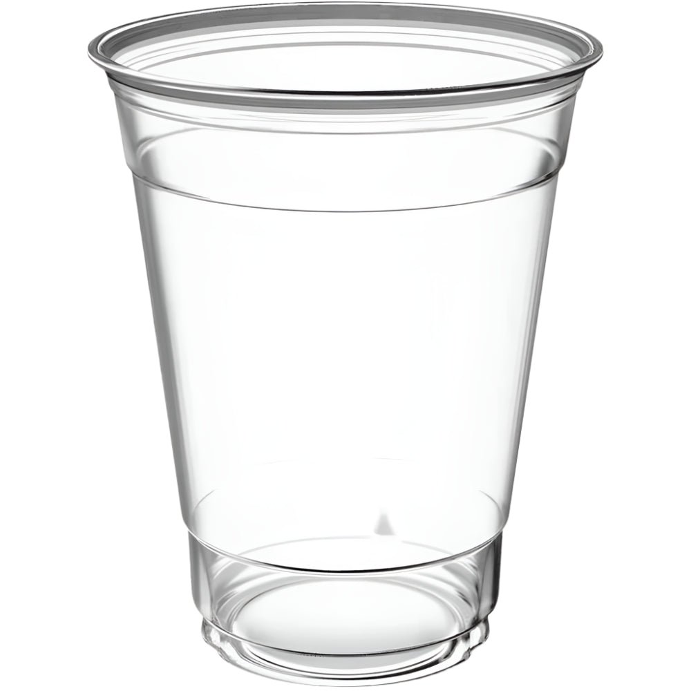 14 oz. Clear PET Plastic Cold Cups, 98 mm-1000 pcs