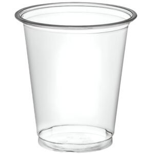 8 oz. Clear PET Plastic Cold Cups, 78 mm-1000 pcs