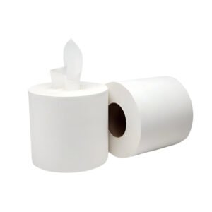Center Pull Towel 2ply White (Case of 6 Rolls)