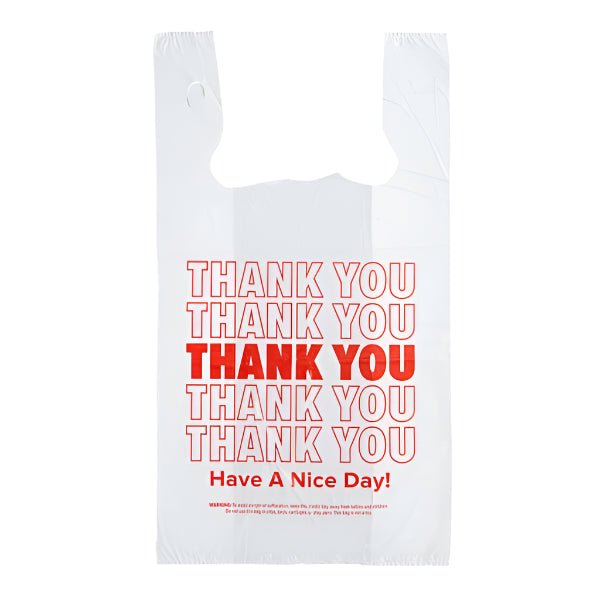 11.5 x 6.5 x 22" Thank You Bag-1000 pcs