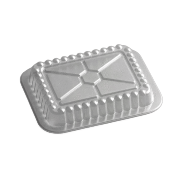 1 lb Rectangular Plastic Dome Lids-1000 pcs