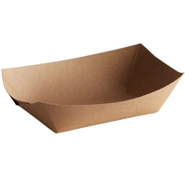 2 lb. Eco-Kraft Food Tray-1000 pcs