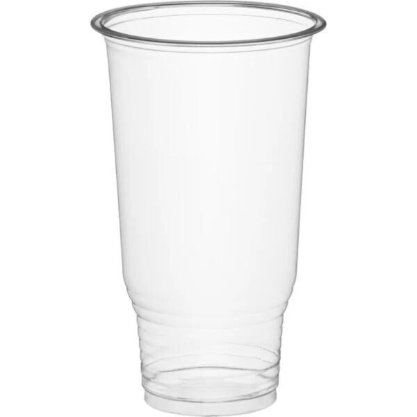 32 oz. Clear PET Plastic Cold Cups, 107 mm-500 pcs