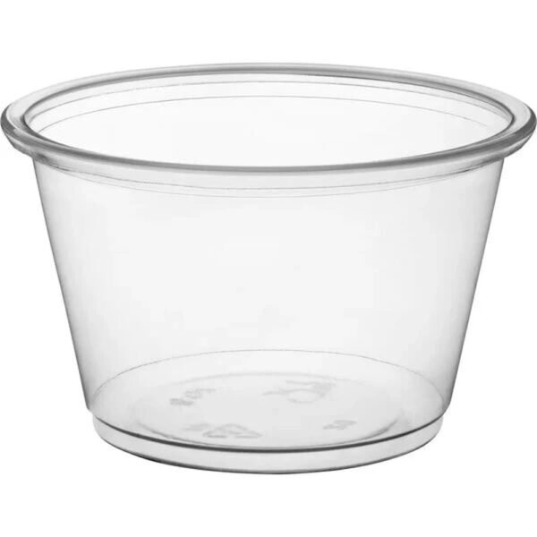 4 oz. Clear Plastic Soufflé Cups-2500 pcs