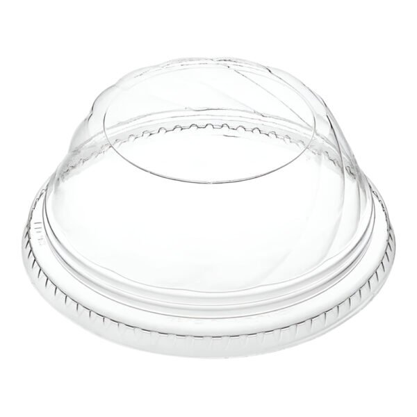 98mm Twist Dome Lids without Holes for 14-24 oz Clear PET Cups-1000 pcs